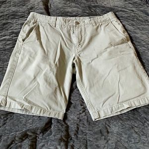Green Khaki Shorts